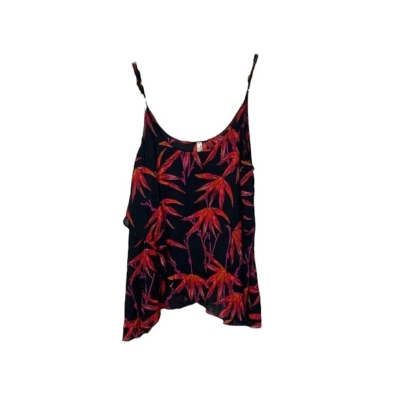 🌺FREE PEOPLE INTIMATELY Floral Simone Tank Top in Black/Red Size XS🌺 - Picture 3 of 7